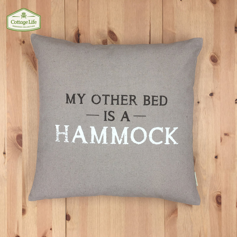 Coussin en coton hamac, Duvet / Plumes