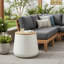 Table d'appoint moderne avec rangement caché Orunel-354502571