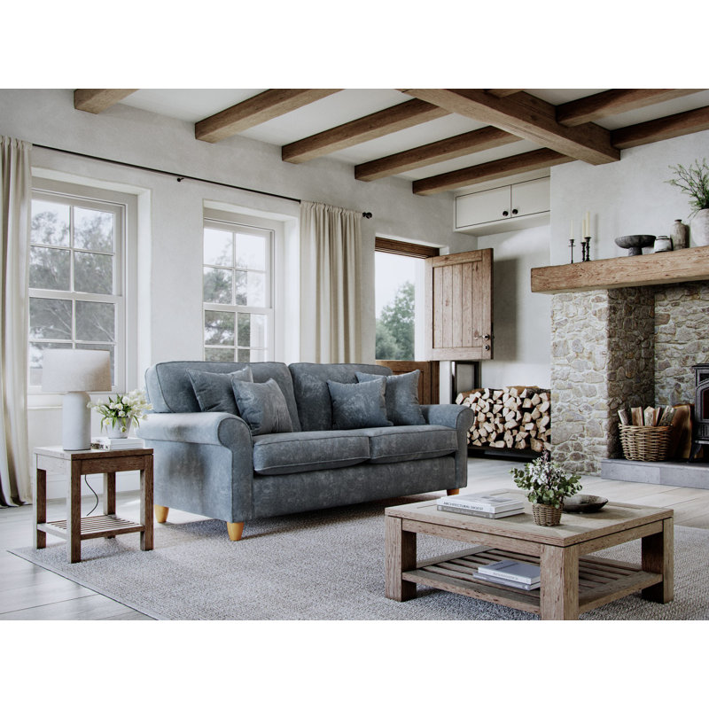 Clarkfield Sofa, Blue, 3