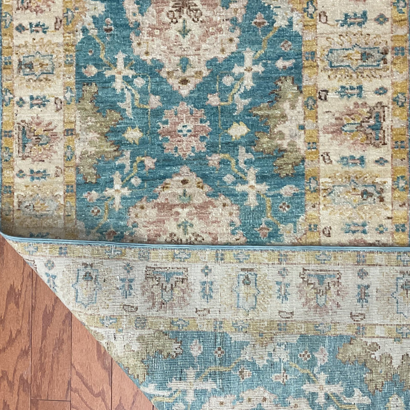  Handmade Oushak Wool Runner