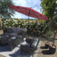 Parasol de marché 132 po Jahnke-88354523