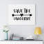 Save The Unicorns - Wrapped Canvas Print-2036072072