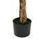 Ficus artificiel avec pot en plastique noir