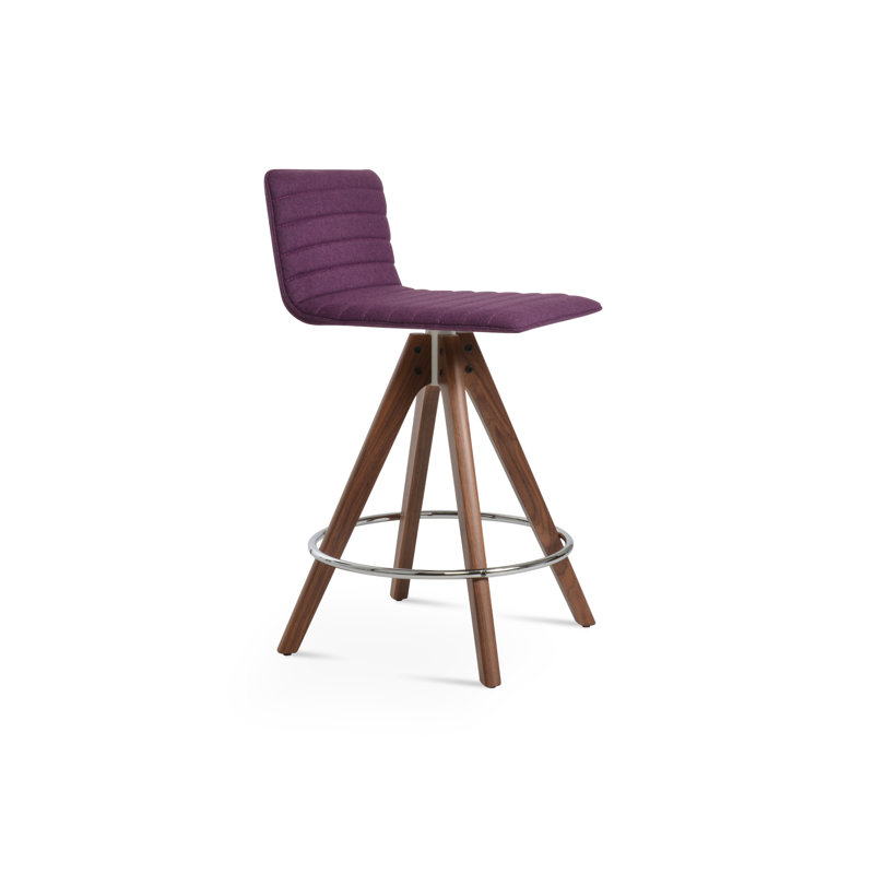 Tabouret de bar et de comptoir Corona UPH, Tabouret de bar (siège d'une hauteur de 28 po), Naturel