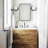 Bryand Farmhouse Surface Mount Metal Bathroom Medicine Cabinets with Mirror-477258499-484793600