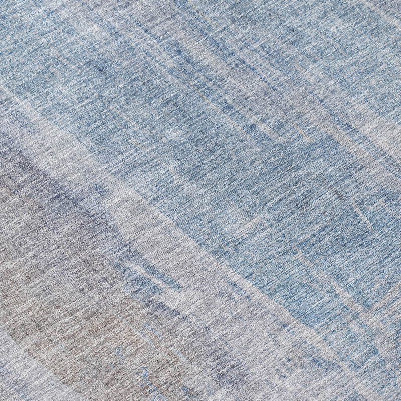 Machine Washable Indoor/Outdoor Masuda ACN2309 Abstract Rug, Rectangle 10' x 14'