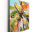 Jazzilyn - Horloge murale florale-156642535