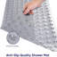 Aspire Homeware Non-Slip Polypropylene Shower Mat with Extra-Thick Suction Cups-531054080-531054084