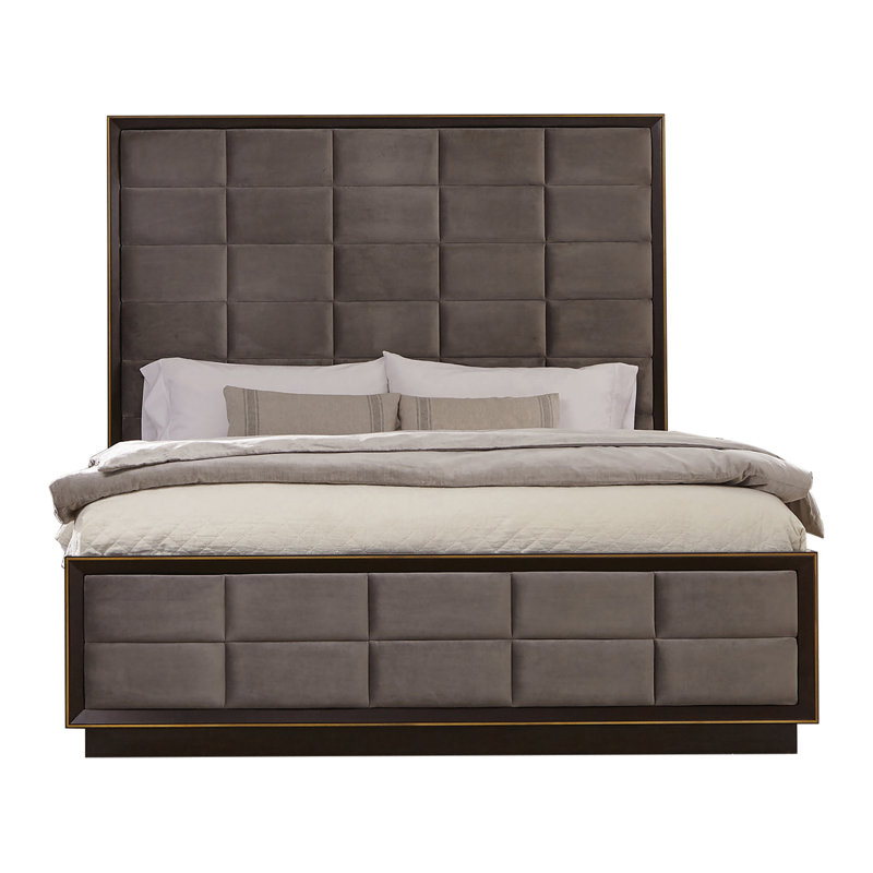 Upholstered Standard Bed, King