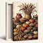 Art texturé sur toile citrouilles texturées-133068278