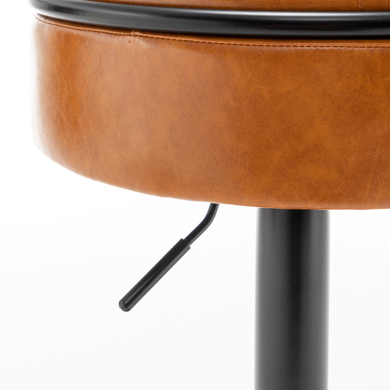 Tabouret de bar Landus, Brun