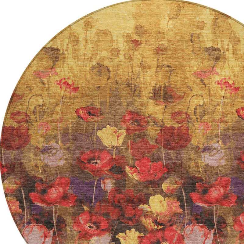Tapis rond 8 po