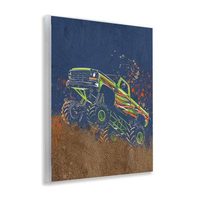 «My Jam Truck Adventure», plaque murale par Kim Allen