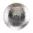Silver Textured Oversized Disc
