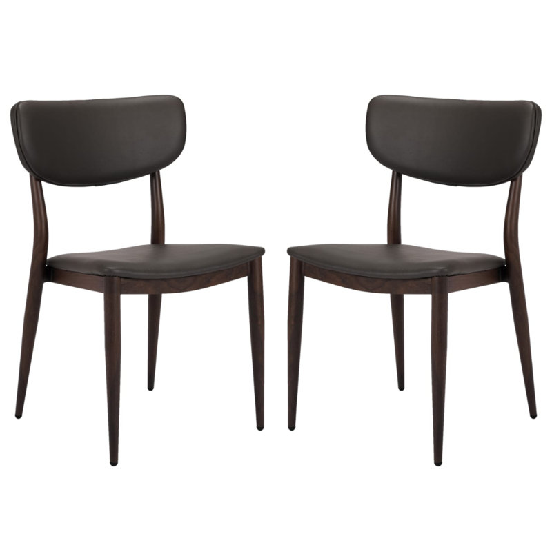 Chaise d'appoint rembourrée Hackney, Gris