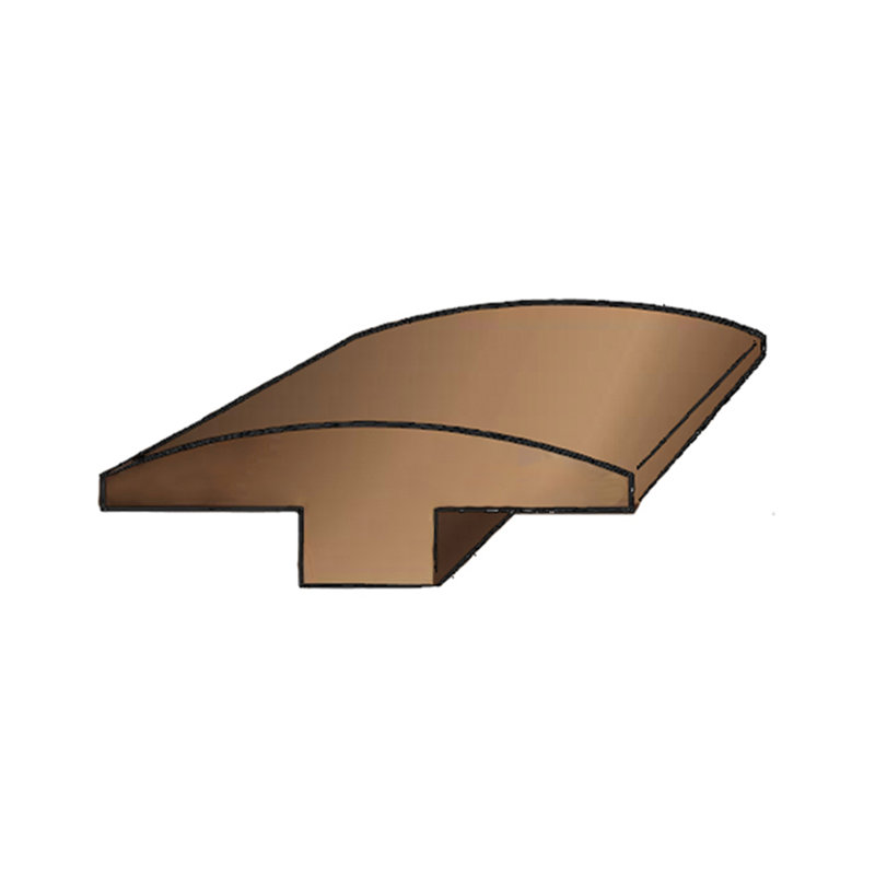 Moulure en T 0,62 po x l 2 po x l 78 po de longueur en bois, Barnet