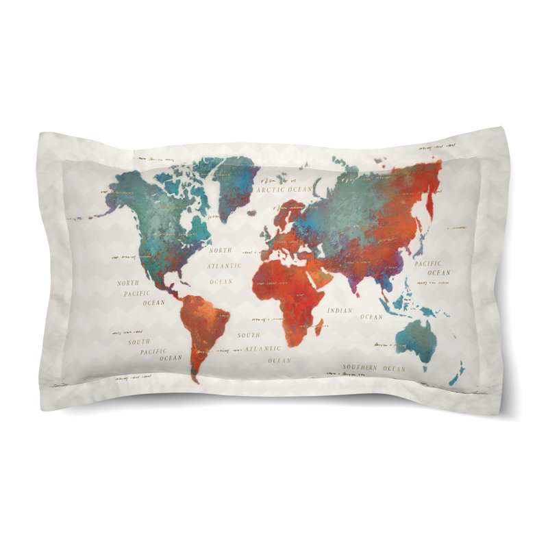 Taie décorative Laural Home, Taie décorative de très grande taille