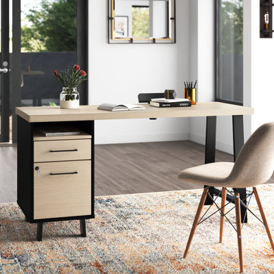 Pearcy Desk with Built-In-Outlets