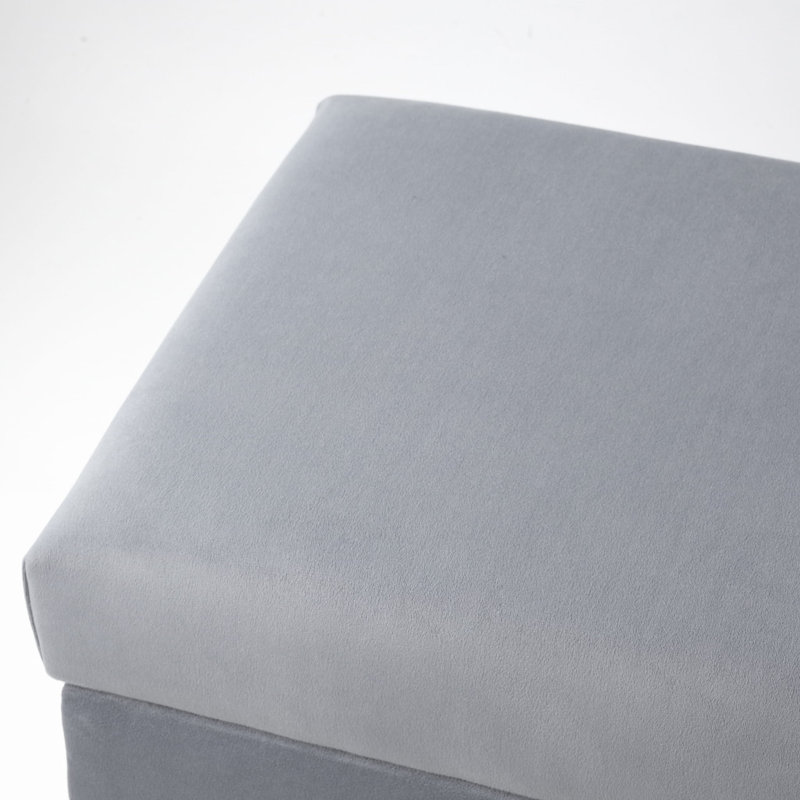 Polyester Upholstered Storage Bench, H47 x W100 x D30cm