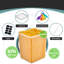  Airtight Food Storage Containers with Lids 4 Pack - (5qt/170oz)