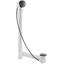 Clearflo Cable Bath Leg Tub Drain with Overflow-538205095