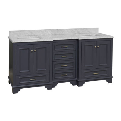 Ensemble de meuble-lavabo double 72 po Loughlam
