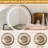 Makeup Vanity With LED Lights&3 Color And Power Outlet Makeup Vanity Table With 2 Big Drawers With Sturdy Metal Leg And Metal Chair ,Dressing Table For Bedroom