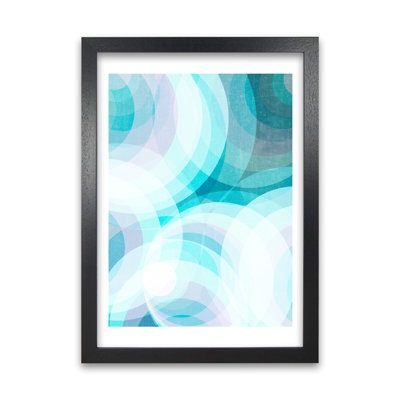 Colourful Purple And Blue Abstract - Print