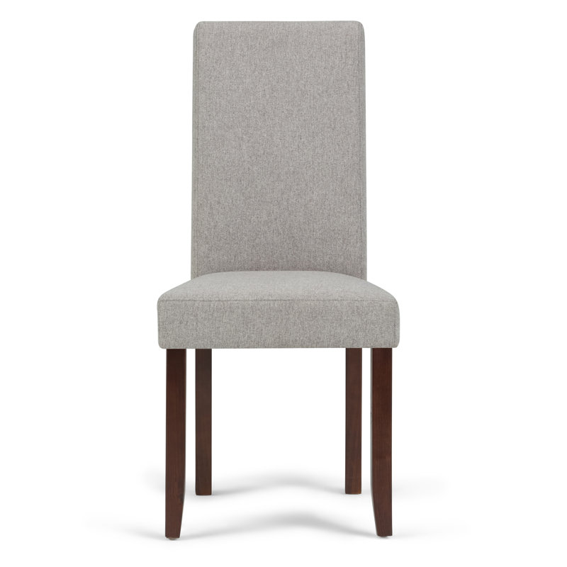 Chaise parsons Acadian Linen, Gris nuageux