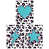 Multicoloured Turquoise