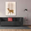 «Snowy Doe» par Ryan Fowler, estampe numérique sur toile-1101630422