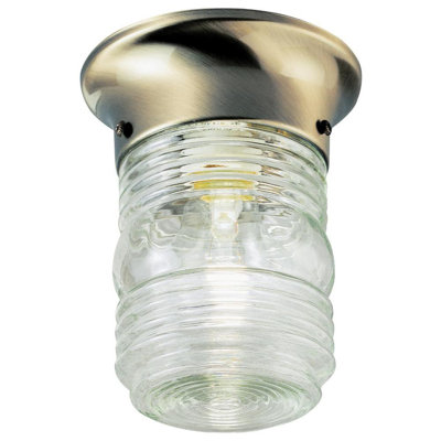 Plafonnier encastré 1 lampe simple 4,75 po Sammons