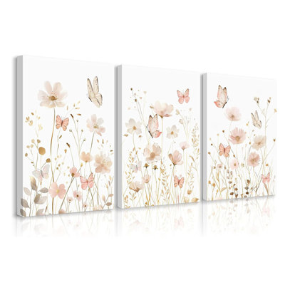 3 Piece Wrapped Canvas Print