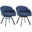  Fauteuil d'appoint pivotant en chenille fleur-1175392700