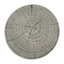 Table d'appoint d'extérieur, table de bout à conception creuse, tabouret de jardin pour patio, table d'appoint décorative pour terrasse de balcon sur la plage, béton léger, texture semblable au bois-1102501432