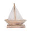 Bywood, objet décoratif en bois, voilier côtier, conception artisanale, décoration nautique rustique, bateau, plage, décor à la maison-1819233361