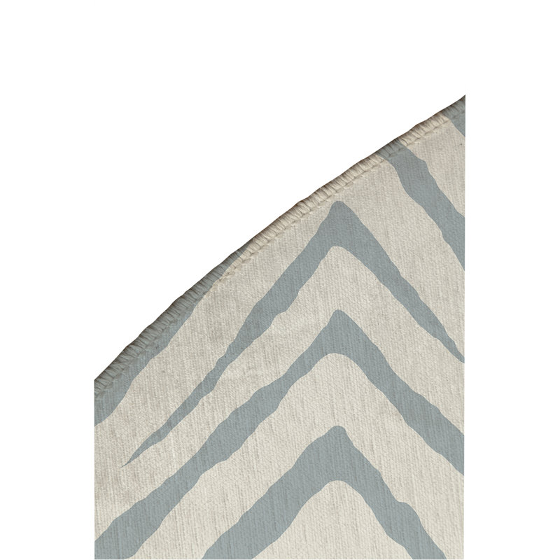 Tapis de jeu Zebra, Bleu ardoise / bleu