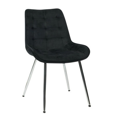 Velvita Luxury Velvet With Legs Dining Chair