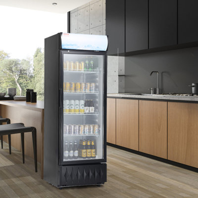 VEVOR 9.7 Cubic Feet Refrigerated Display Case - 21.18''