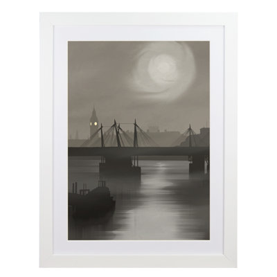 London In Fog by Richard O'Neil - Print