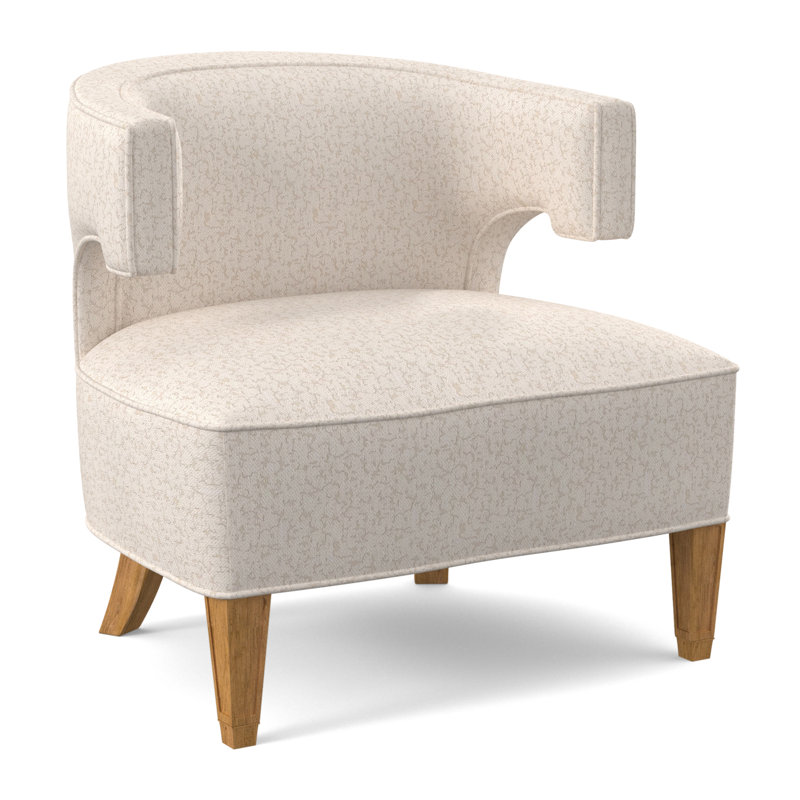 Laurel Barrel Chair, Amber, Polly Snow