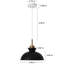 Luminaire suspendu simple à 1 lumière Gibran-1321599036