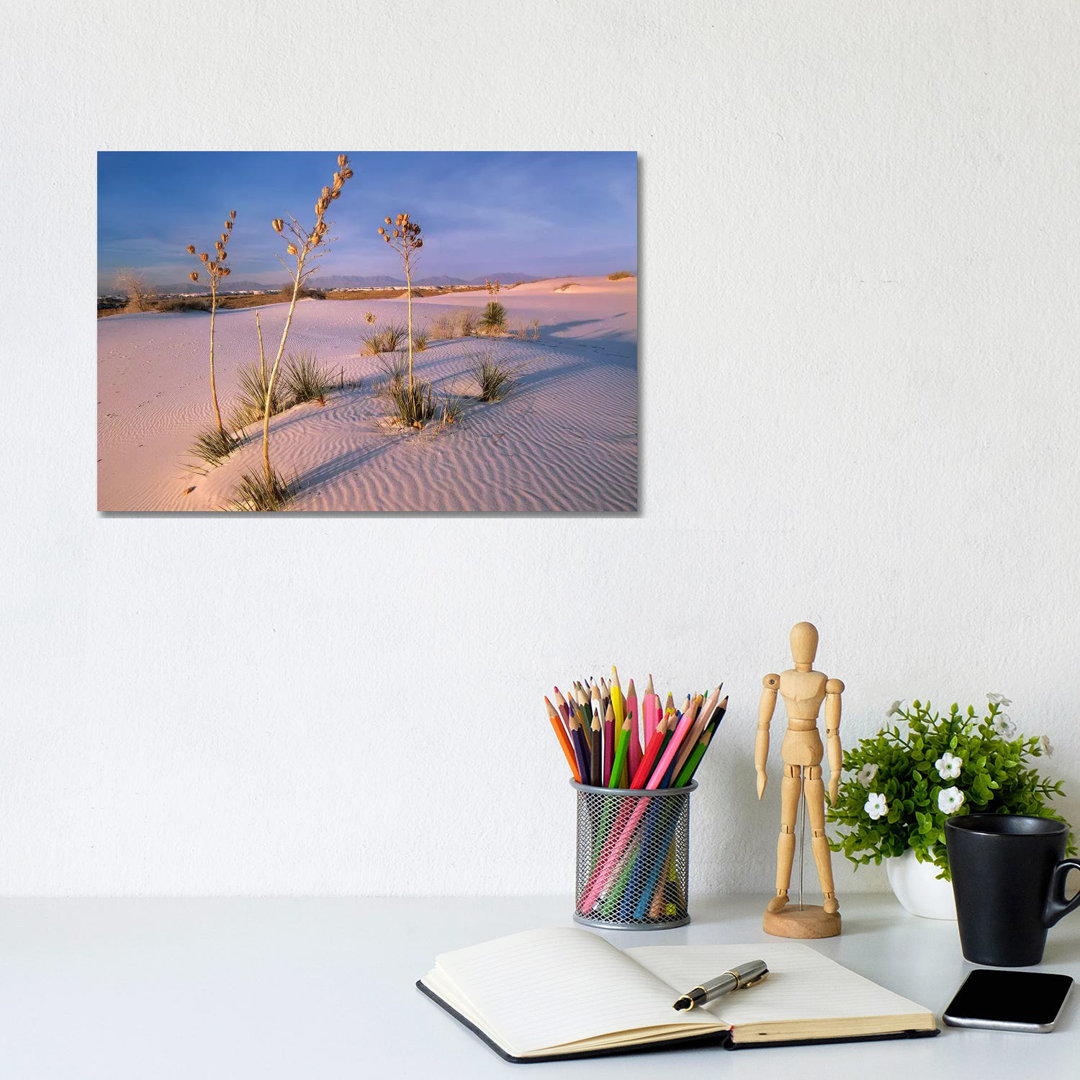 White Sands National Monument, New Mexico II von Tim Fitzharris - Galerie-verpackte Leinwand Giclée auf Leinwand