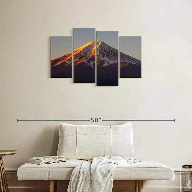 Alvord Mt Fuji Sunrise, H 22 po x l 36 po