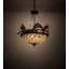 Rustic Lodge 4 - Light Glass Chandelier