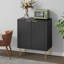 Armoire d'appoint à 2 portes réglables de 34,3 po de haut Rishaw-379815317