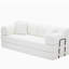 Canapé-lit convertible, canapé-lit pliant en velours côtelé avec cadre de forme fixe, canapé-lit de salon pour la chambre à coucher (beige)-998666671