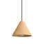 Mini-luminaire suspendu 1 lumière Aimili Hanrahan en noyer clair-889325707