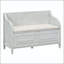 Banc de rangement en bois massif rustique avec charnière de sécurité et coussin amovible-133331771-133331775