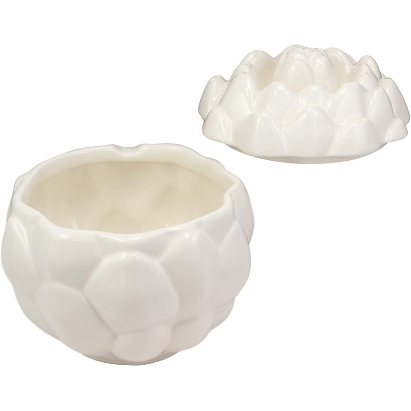 Pots de cuisine réaliste 0,87 figurine gourmet, Blanc